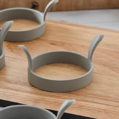 Handy Kitchen Pack Of 4 Silicone Egg Poaching Rings -Home Furnishing Store 30893431 alt01
