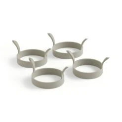 Handy Kitchen Pack Of 4 Silicone Egg Poaching Rings -Home Furnishing Store 30893431 alt02