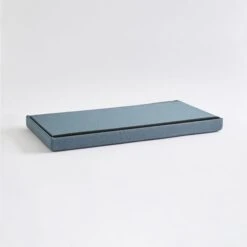 Faux Linen Rectangular Ottoman -Home Furnishing Store 30893849 alt03