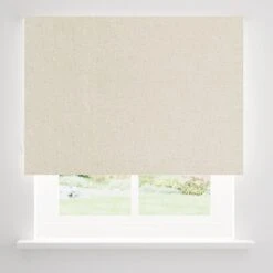 Linen Mix Blackout Roller Blind -Home Furnishing Store 30893862 alt03