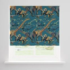 Age Of Dinosaurs Blackout Blue Roller Blind 39 Age Of Dinosaurs Blackout Blue Roller Blind -Home Furnishing Store 30893866 alt02