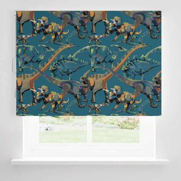 Age Of Dinosaurs Blackout Blue Roller Blind 21 Age Of Dinosaurs Blackout Blue Roller Blind - Image 19