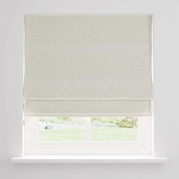Belton Linen Natural Roman Blind 5 Belton Linen Natural Roman Blind - Image 3