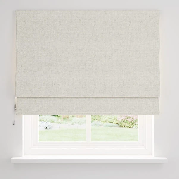 Belton Linen Natural Roman Blind 6 Belton Linen Natural Roman Blind - Image 4
