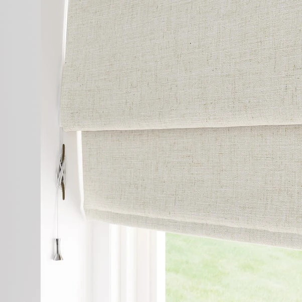 Belton Linen Natural Roman Blind 7 Belton Linen Natural Roman Blind - Image 5