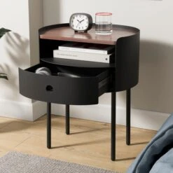 Elements Griffin Compact Bedside Table 37 Elements Griffin Compact Bedside Table -Home Furnishing Store 30894111 alt01
