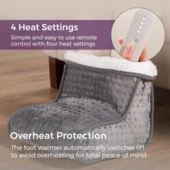 Carmen Intelliheat Electric Heated Foot Warmer -Home Furnishing Store 30894151 alt04