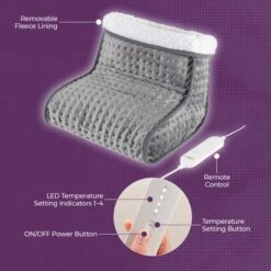 Carmen Intelliheat Electric Heated Foot Warmer -Home Furnishing Store 30894151 alt06