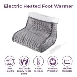 Carmen Intelliheat Electric Heated Foot Warmer -Home Furnishing Store 30894151 alt07
