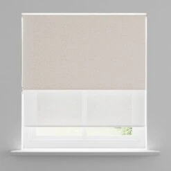 Luna And Sheer Double Roller Blind -Home Furnishing Store 30894497 alt02
