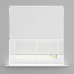 Luna And Sheer Double Roller Blind -Home Furnishing Store 30894498 alt02