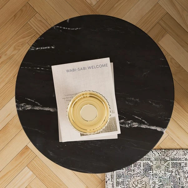 Cinzia Real Marble Side Table 5 Cinzia Real Marble Side Table - Image 3