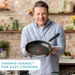 Jamie Oliver By Tefal Quick & Easy Stainless Steel Frying Pan, 28cm -Home Furnishing Store 30894948 alt06