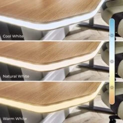 XR Living Oka Office Desk With LED Lights And Wireless Charging -Home Furnishing Store 30895059 alt04