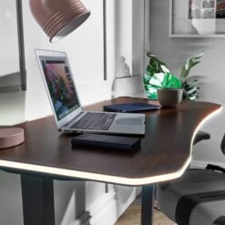 XR Living Oka Office Desk With LED Lights And Wireless Charging -Home Furnishing Store 30895060 alt02