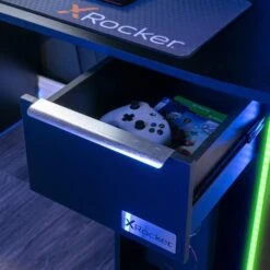 X Rocker Electra Desk With Wireless Charging And LED Lights -Home Furnishing Store 30895065 alt02