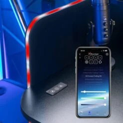 X Rocker Electra Desk With Wireless Charging And LED Lights -Home Furnishing Store 30895065 alt03