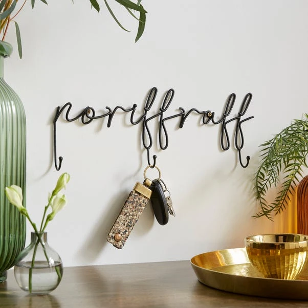 No Riff Raff Wire Key Hooks 3 No Riff Raff Wire Key Hooks