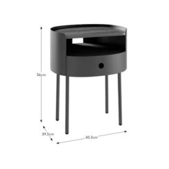 Elements Griffin Compact Bedside Table 28 Elements Griffin Compact Bedside Table -Home Furnishing Store 30895498 alt09