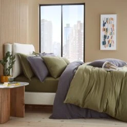 Elements Cotton Jersey Plain Standard Pillowcase​ Pair -Home Furnishing Store 30896583 alt03