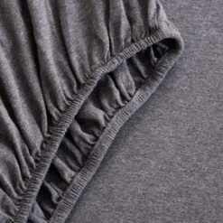 Elements Cotton Jersey Plain Fitted Sheet -Home Furnishing Store 30896655 alt05