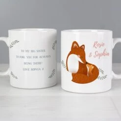 Personalised Mummy And Me Fox Mug -Home Furnishing Store 30897507 alt02