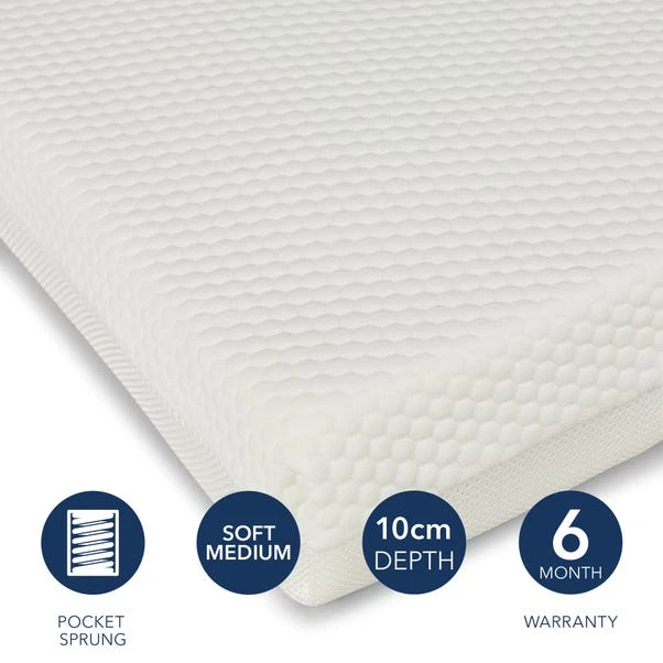 Ickle Bubba Premium Pocket Sprung Cot Mattress 6 Ickle Bubba Premium Pocket Sprung Cot Mattress - Image 4
