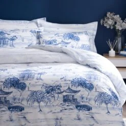 Modern Chinoiserie Duvet Cover & Pillowcase Set -Home Furnishing Store 30897814 alt01