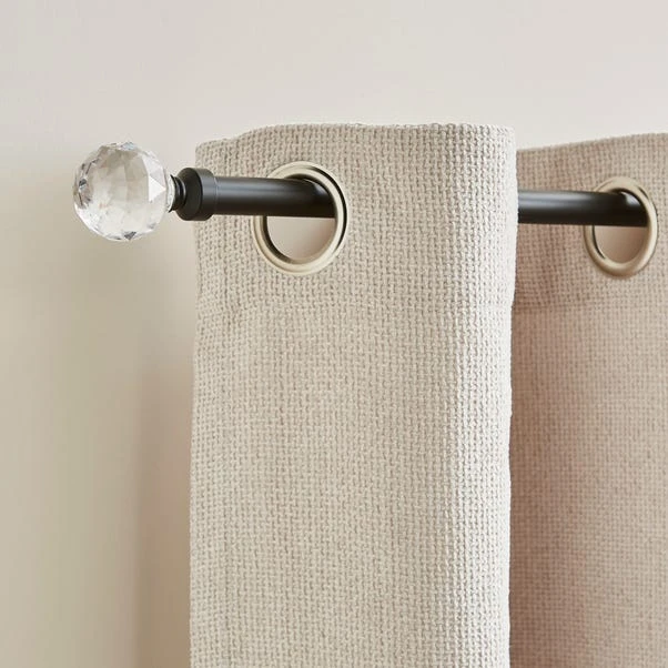 Crystal Ball Extendable Metal Eyelet Curtain Pole 8 Crystal Ball Extendable Metal Eyelet Curtain Pole - Image 6