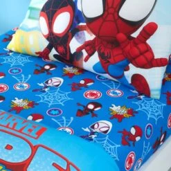 Marvel Spidey And His Amazing Friends Duvet Cover And Pillowcase Set 35 Marvel Spidey And His Amazing Friends Duvet Cover And Pillowcase Set -Home Furnishing Store 30898295 alt06