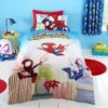 Marvel Spidey And His Amazing Friends Duvet Cover And Pillowcase Set