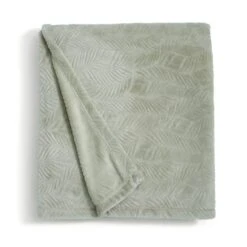 Leila Leaf Fleece Throw 130x170cm 40 Leila Leaf Fleece Throw 130x170cm -Home Furnishing Store 30898335 alt03