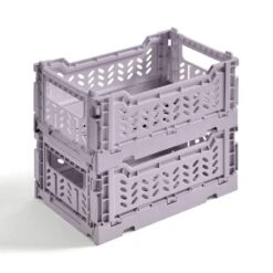 Pack Of 2 Foldable Crates -Home Furnishing Store 30898618 alt01