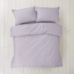100% Organic Cotton Duvet Cover And Pillowcase Set -Home Furnishing Store 30899617 alt03
