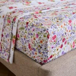 Dorma Modern Ditsy 100% Cotton Flat Sheet 30 Dorma Modern Ditsy 100% Cotton Flat Sheet -Home Furnishing Store 30900511