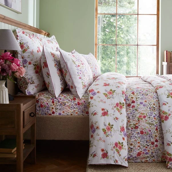 Dorma Modern Ditsy 100% Cotton Fitted Sheet 8 Dorma Modern Ditsy 100% Cotton Fitted Sheet - Image 6