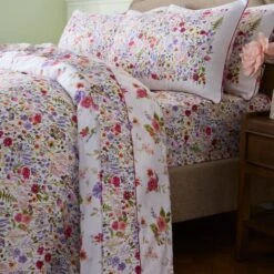 Dorma Modern Ditsy 100% Cotton Flat Sheet 20 Dorma Modern Ditsy 100% Cotton Flat Sheet -Home Furnishing Store 30900619 alt02