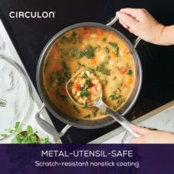 Circulon Scratch Defense Extreme Non-Stick Stockpot, 7.6L -Home Furnishing Store 30900893 alt02