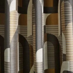 Alvin Geometric Jacquard Eyelet Curtains -Home Furnishing Store 30902095 alt02