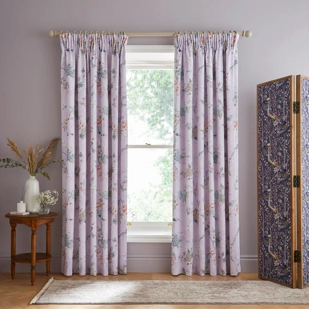 Dorma Love Bird Blackout Pencil Pleat Curtains 8 Dorma Love Bird Blackout Pencil Pleat Curtains - Image 6