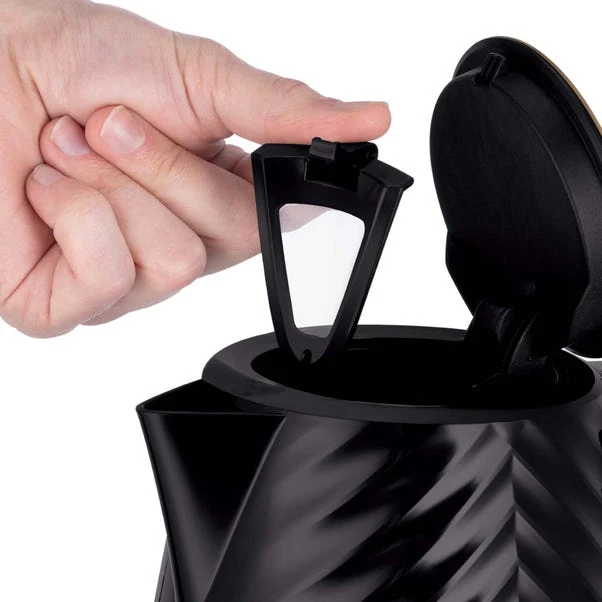 Russell Hobbs Groove Black Kettle & 2 Slice Toaster Set 8 Russell Hobbs Groove Black Kettle & 2 Slice Toaster Set - Image 6