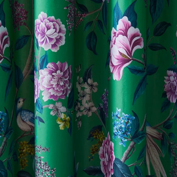 Milanna Blooms Eyelet Curtains 11 Milanna Blooms Eyelet Curtains - Image 9