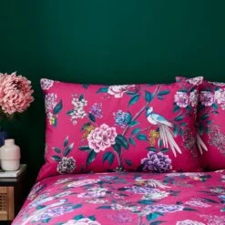 Milanna Blooms Green Duvet Cover And Pillowcase Set 29 Milanna Blooms Green Duvet Cover And Pillowcase Set -Home Furnishing Store 30904200 alt03