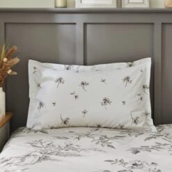 Bridget Etched Floral Oxford Pillowcase -Home Furnishing Store 30904227 alt03