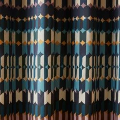 Oden Geometric Eyelet Curtains 22 Oden Geometric Eyelet Curtains -Home Furnishing Store 30904256 alt02