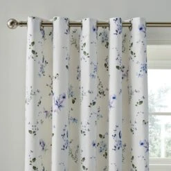 Nola Floral Eyelet Curtains -Home Furnishing Store 30904270