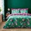 Milanna Blooms Green Duvet Cover And Pillowcase Set 2 Milanna Blooms Green Duvet Cover And Pillowcase Set -Home Furnishing Store 30904295