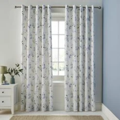 Nola Floral Eyelet Curtains -Home Furnishing Store 30904304 alt01