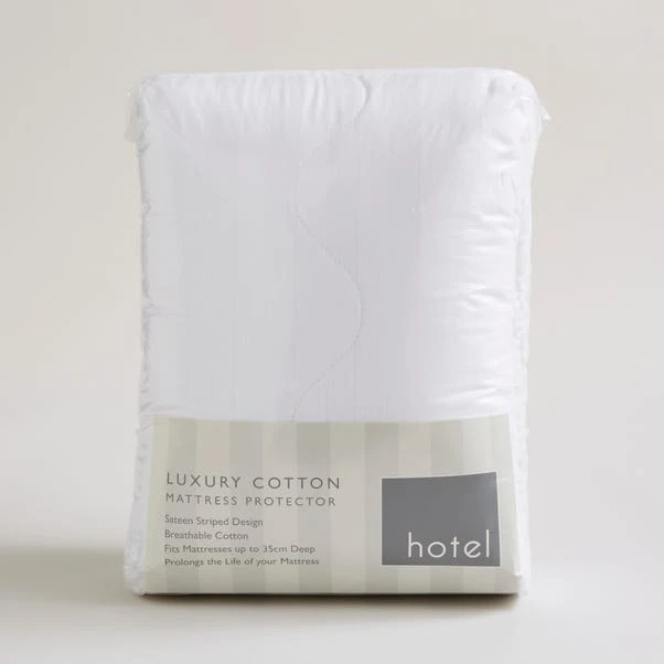 Hotel Luxury Cotton Anti Allergy Mattress Protector 6 Hotel Luxury Cotton Anti Allergy Mattress Protector - Image 4