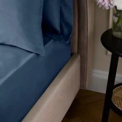 Dorma Egyptian Cotton Sateen 1000 Thread Count Fitted Sheet -Home Furnishing Store 30906442 alt02